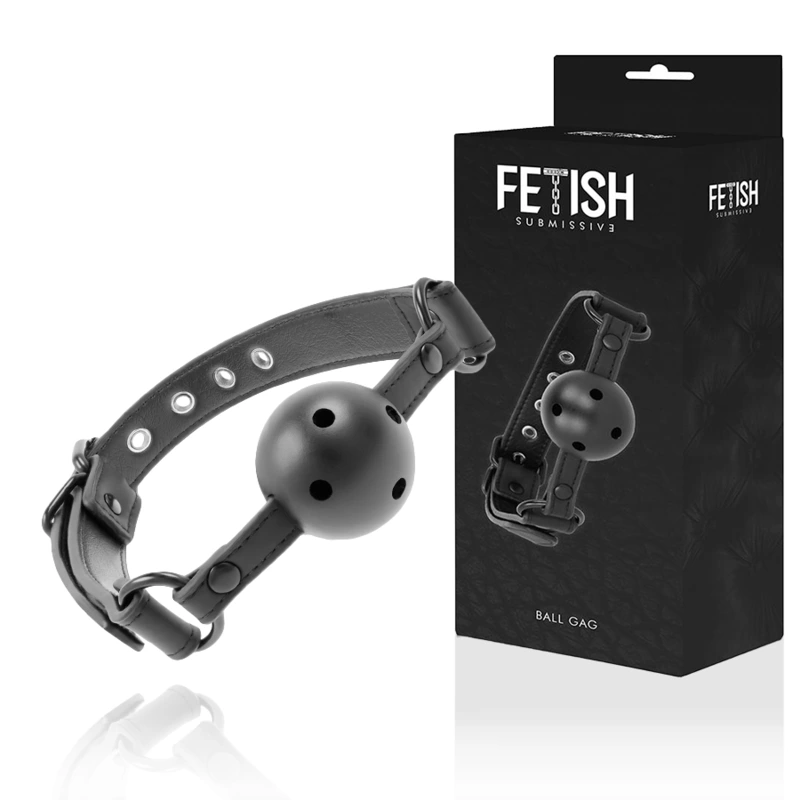 Fetish Submissive Breathable Ball Gag - Náhubok 4