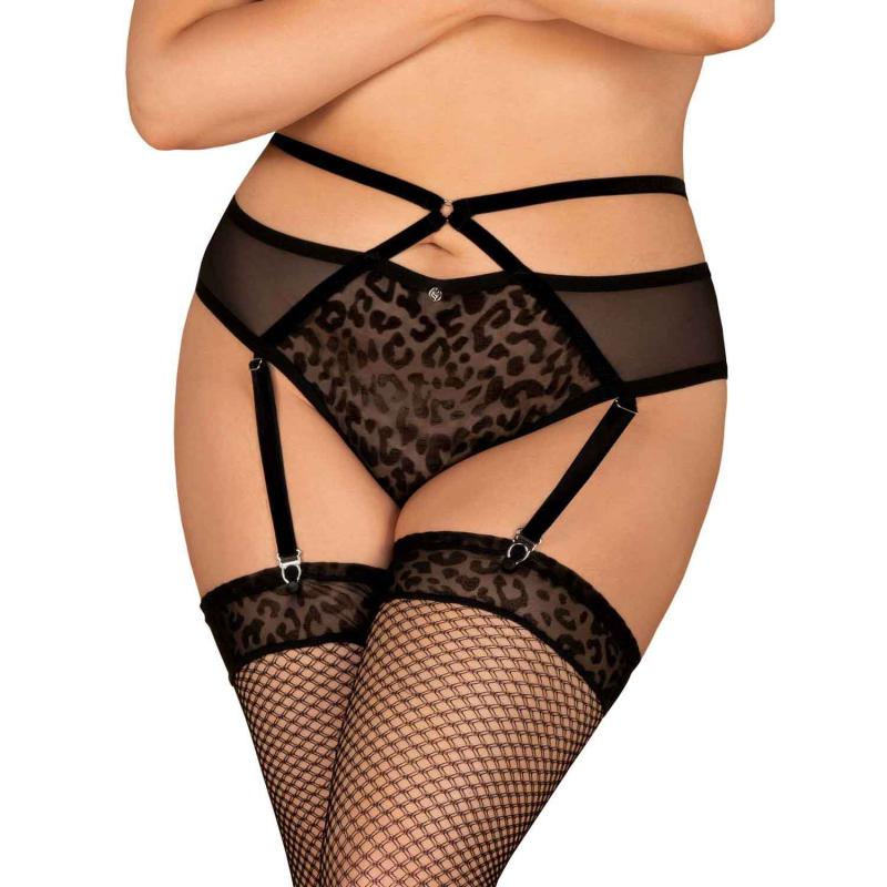 Obsessive - Jagueria Garter Belt Black 6xl/7xl 4