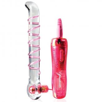 Icicles Number 04 Hand Blown Glass Massager