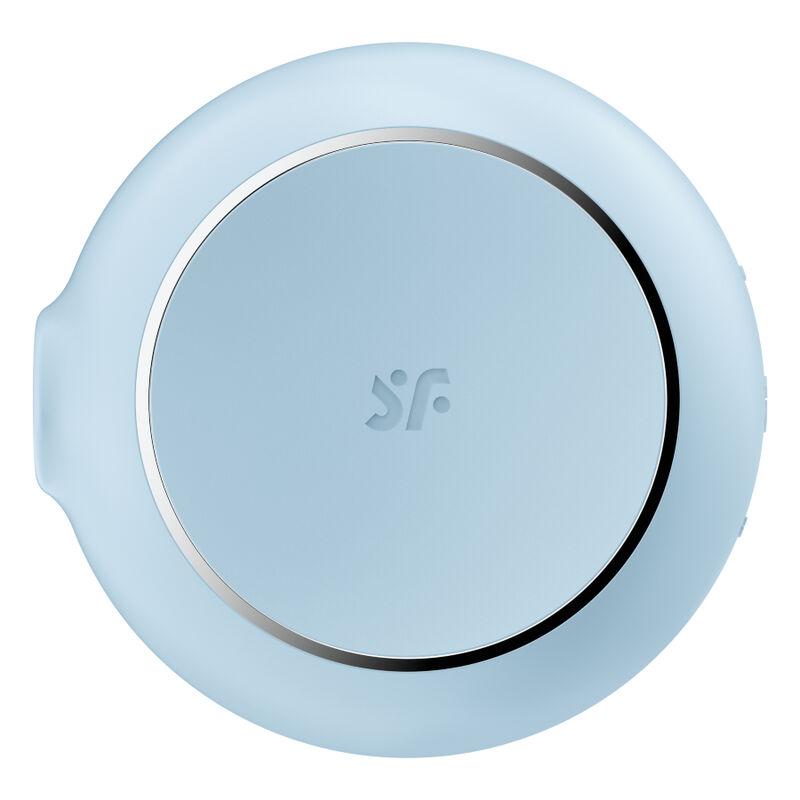 Satisfyer Pro To Go 3 Air Pulse Stimulator & Vibrator - Blue - Stimulátor Klitorisu 1