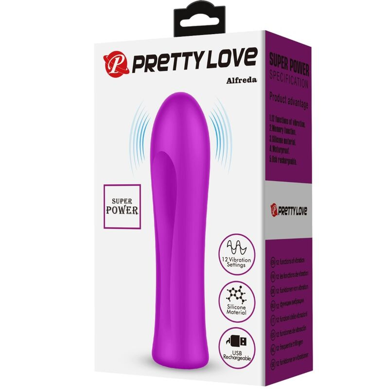 Pretty love - alfreda super power vibrator violet 7