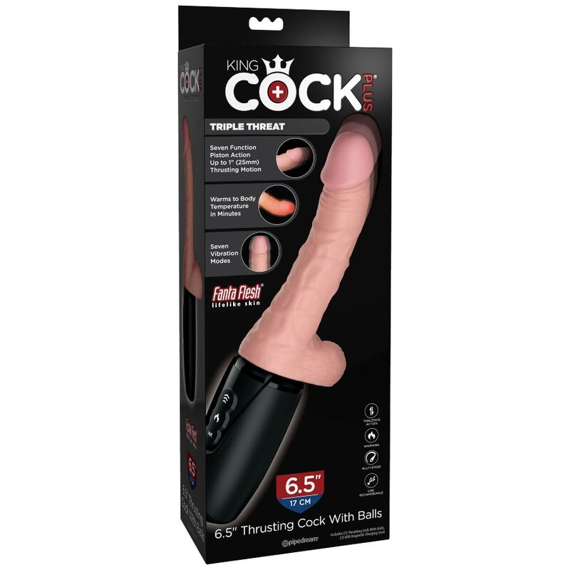 King cock - plus triple threat light skin tone 8