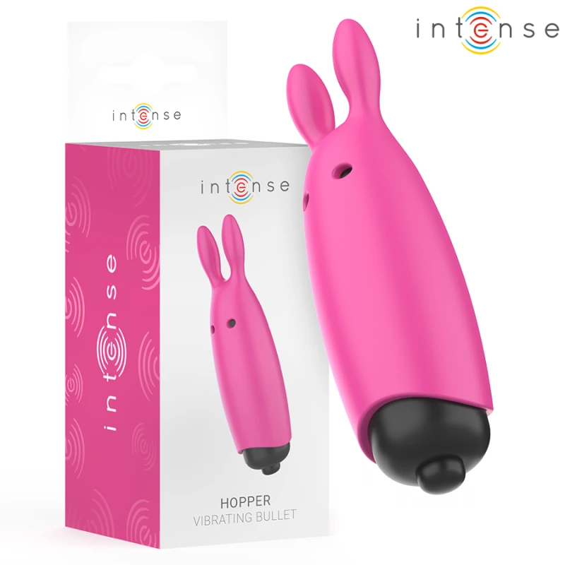 Intense - hopper pink vibrating bullet 8.3 x 2.4 cm