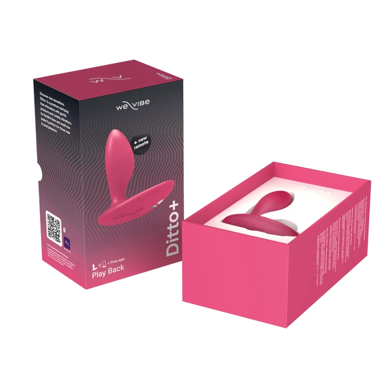 We-vibe - ditto+ anal plug vibrator pink 11