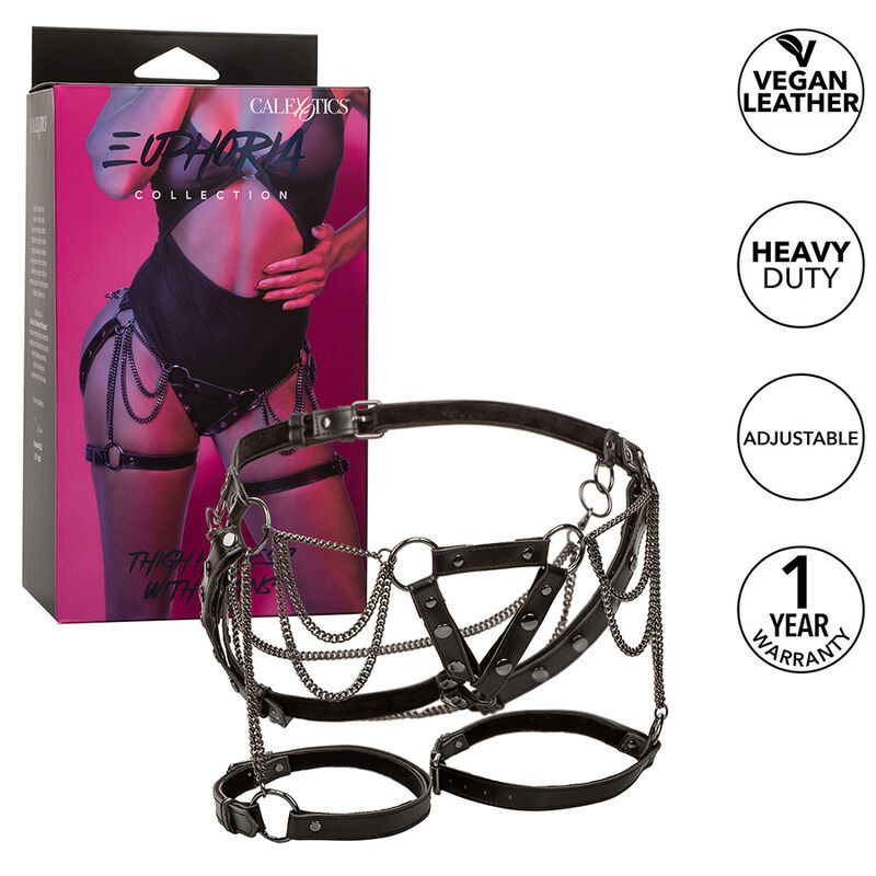 Calexotics - euphoria multichain thigh harness premium