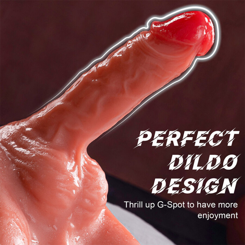 Xise - michael realistic dildo and anus masturbator with thrusting 15 cm 7