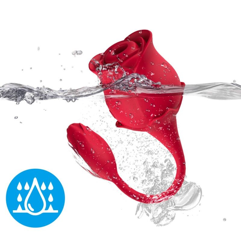 Armony - pink clitoris sucker & vibrator 10 modes red 2