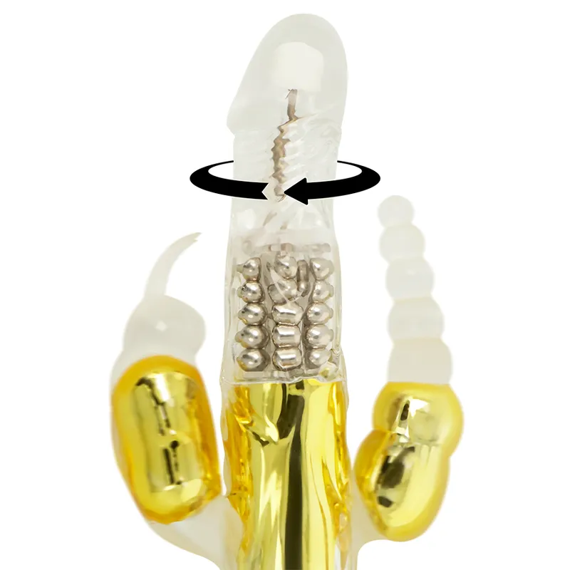 Ohmama Multifunctional Vibrator  - Golden 1