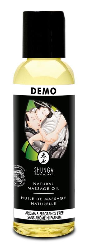 Shunga - Massage Oil Organica Aroma & Fragrance Free(Bez arómy) 60ml - Masážny Olej