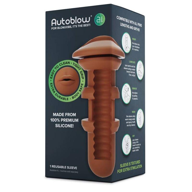 Autoblow - Ai Mouth Sleeve Brown