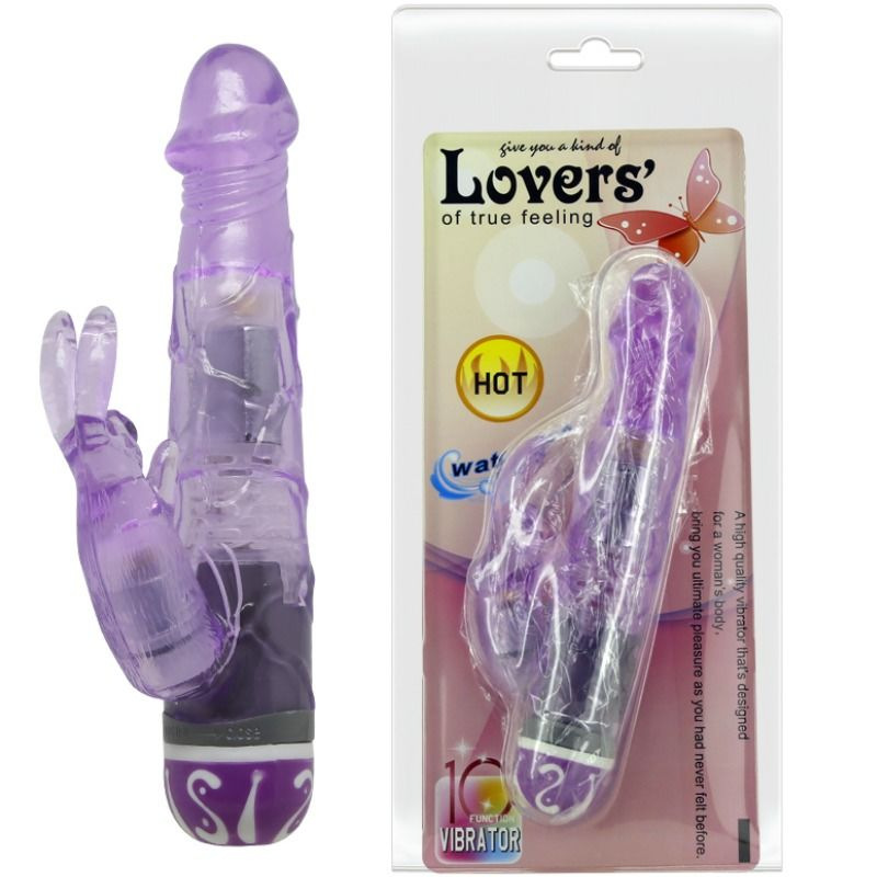 Baile - multispeed vibrators with lilac rabbit 2