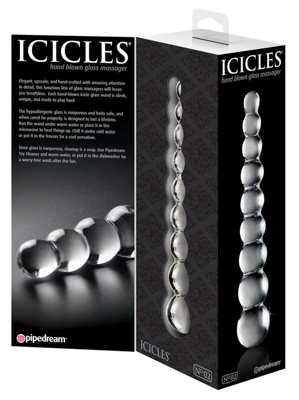 Icicles - n. 2 glass massager 2