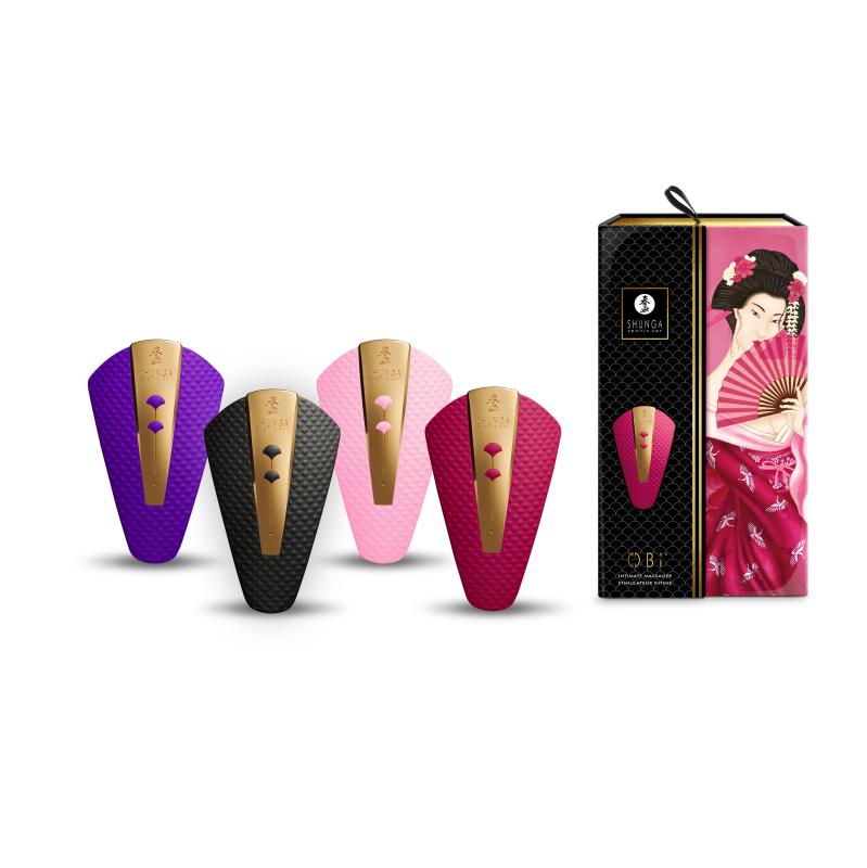 Shunga - Obi Intimate Massager Rasberry 5