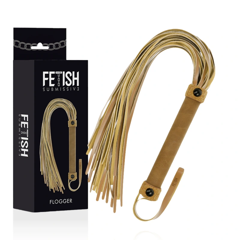 Fetish Submissive Origin  Flogger Vegan Leather - Bič 5