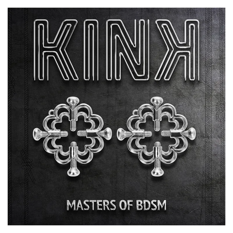 Kink - Metal Flower Nipple Clamps 5