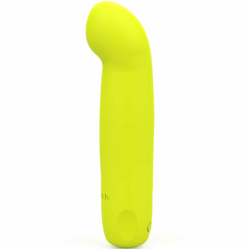 B swish - bcute curve infinite classic rechargeable silicone vibrator yellow