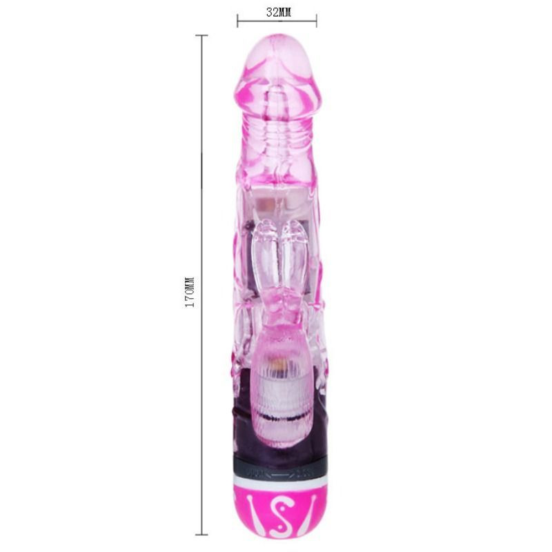 Baile - multispeed vibrators with lilac rabbit 3