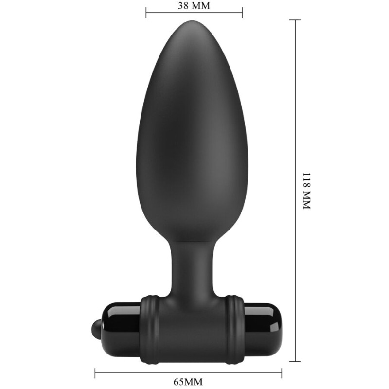 Mr play - super power anal plug with vibration 7