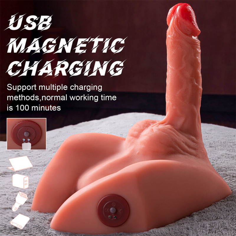 Xise - michael realistic dildo and anus masturbator with thrusting 15 cm 9