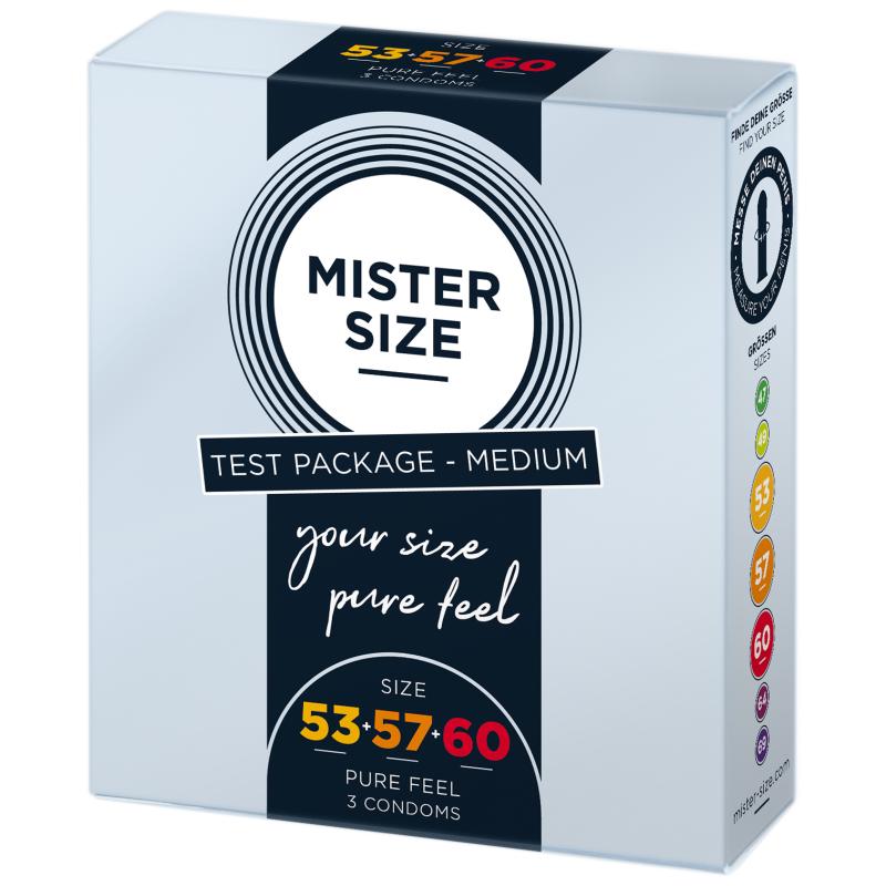 Mister Size - Test Box Condom Size 53-57-60 (M/L/Xl) 3 Condoms 2