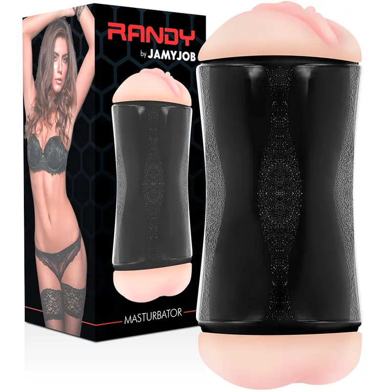 Jamyjob Randy Double Hole Masturbator - Vagina And Anus - Masturbátor 2