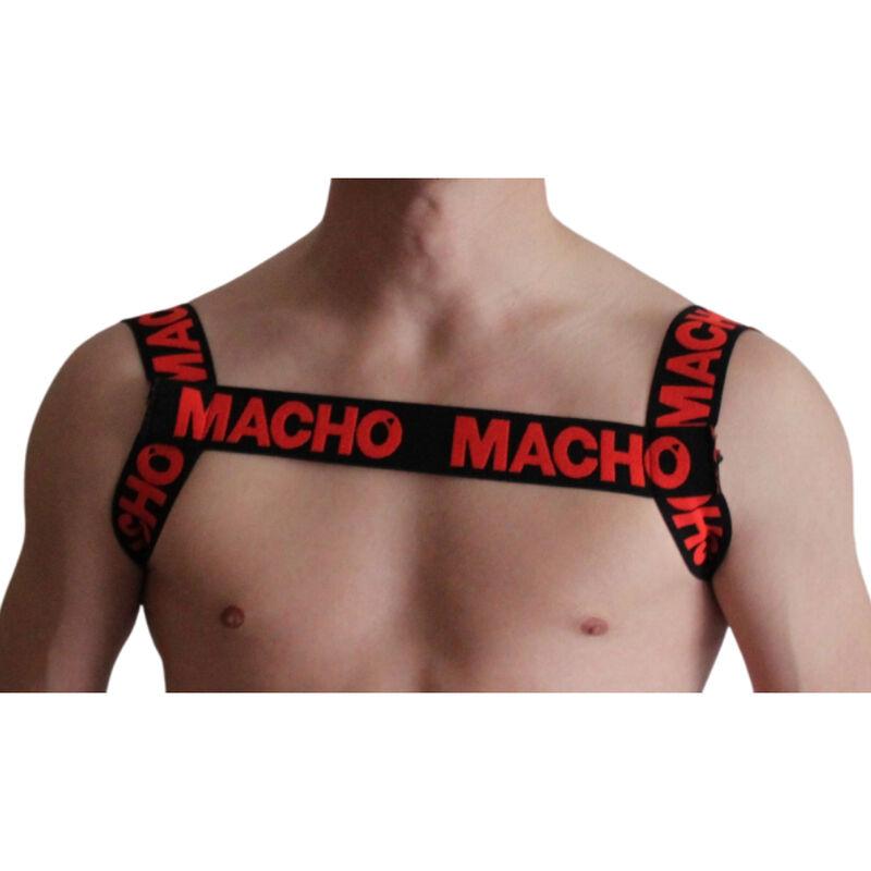 Macho - Double Harness Red