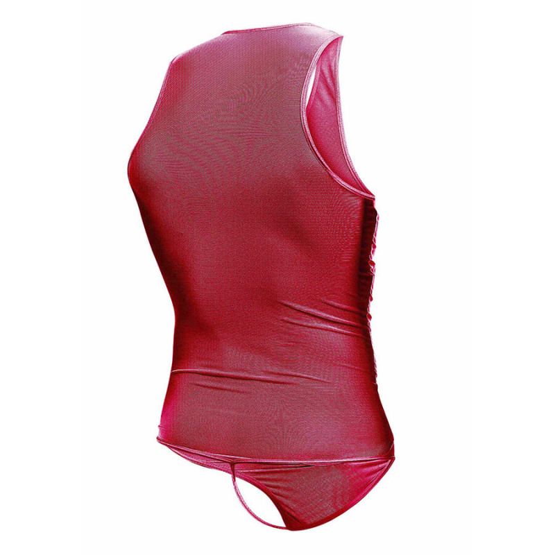 Mob - red transparent bodysheer size l/xl 5