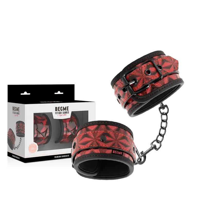 Begme Red Edition Hand Cuffs 1