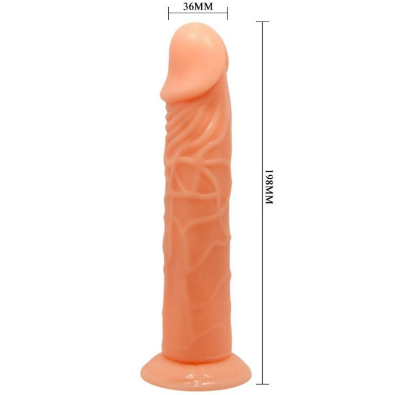 Baile - vive realistic dildo 19.8 cm natural color 5