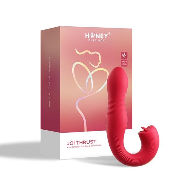 Honeyplaybox - Joi Thrust 2 Pressure Sensing App Controlled Thrusting G-Spot Vibrator & To 9