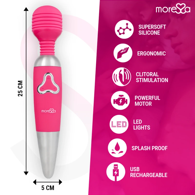 Amoressa Odilon Premium Silicone Rechargeable 3