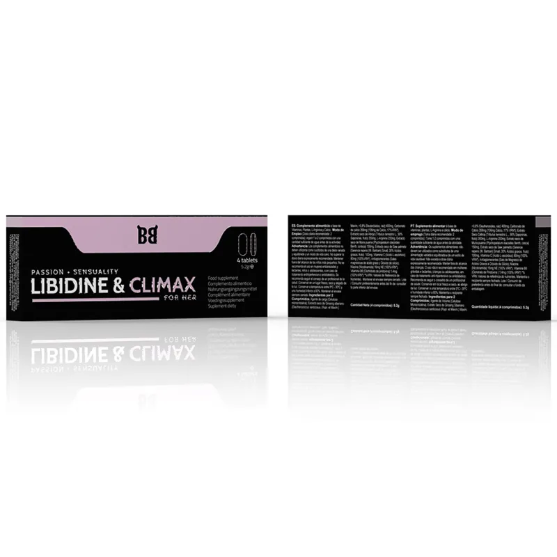Blackbull By Spartan - Libidine & Climax Passion + Sensuality For Her 4 Tablets
