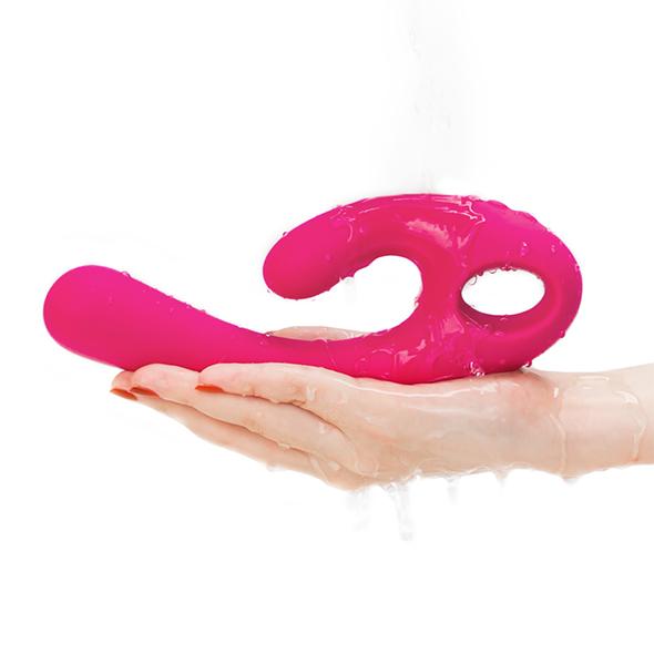 Nomi Tang - Flex Bi Bendable Dual Stimulation Vibrator Pink