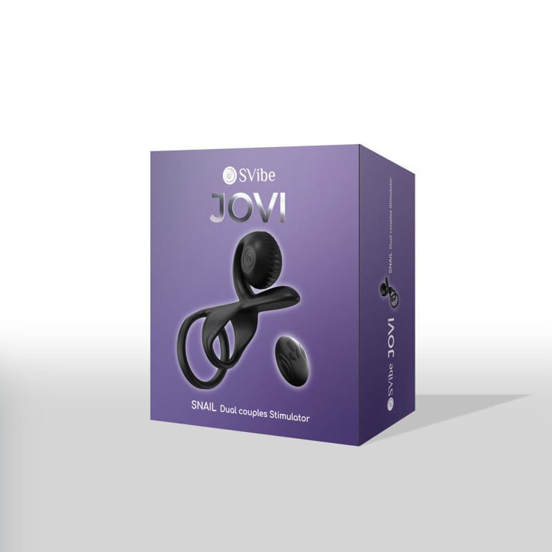 SVibe - JOVI Couples Ring Black 8