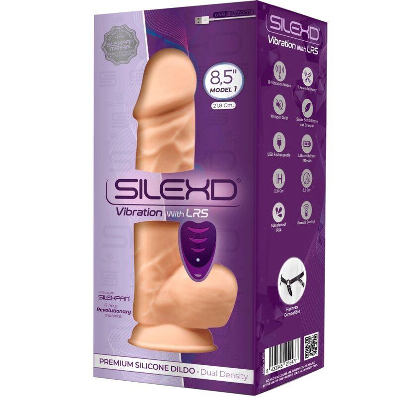 Silexd - Model 1 Realistic Penis Vibrator Silicone Premium Silexpan  Remote Control 21.8 C 2