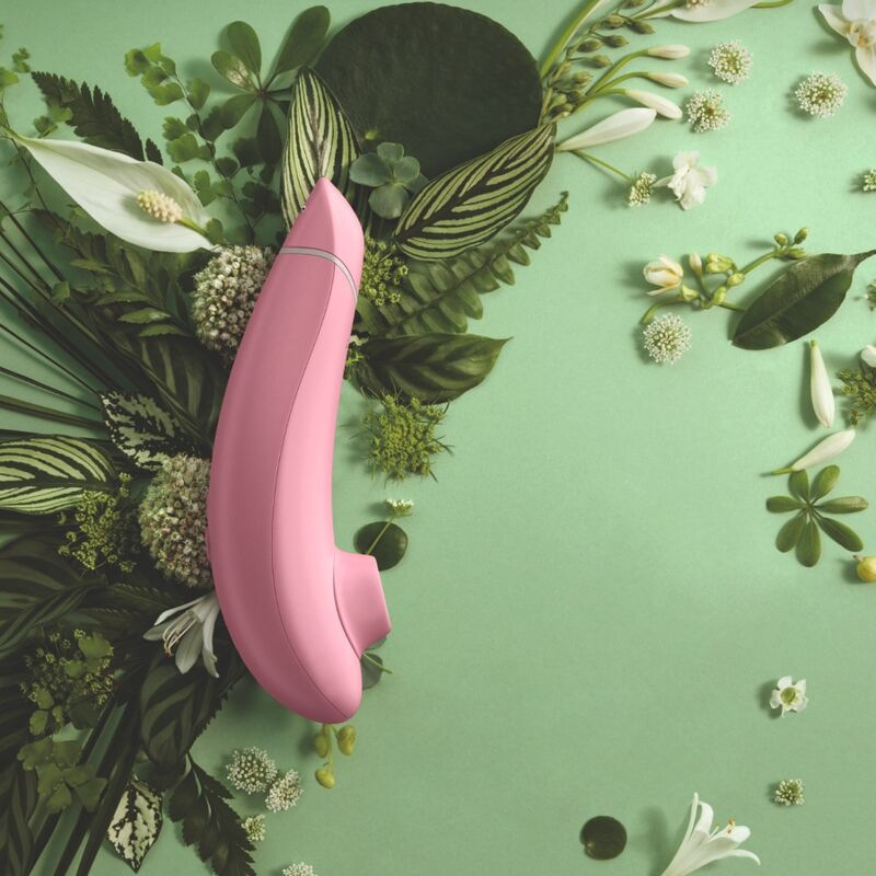 Womanizer - premium eco suction clitoral stimulator 12 intensity levels rose 14