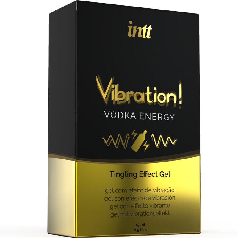 Intt - Powerful Intimate Stimulant Liquid Vibrating Gel Vodka 15ml 2