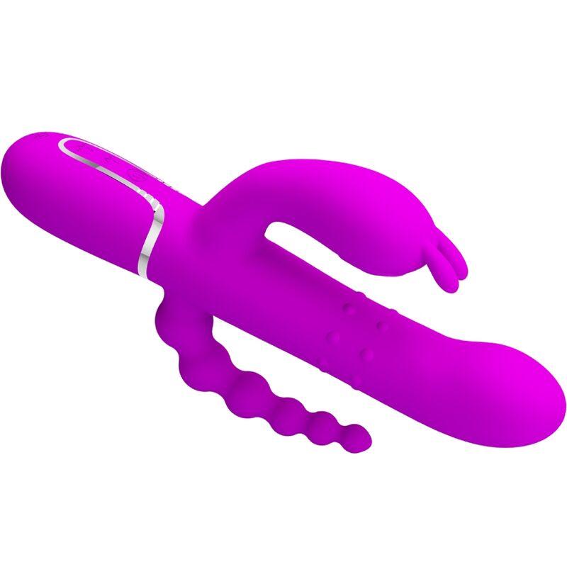 Pretty love - cammy triple vibrator multifunction 4 in 1 pink 2