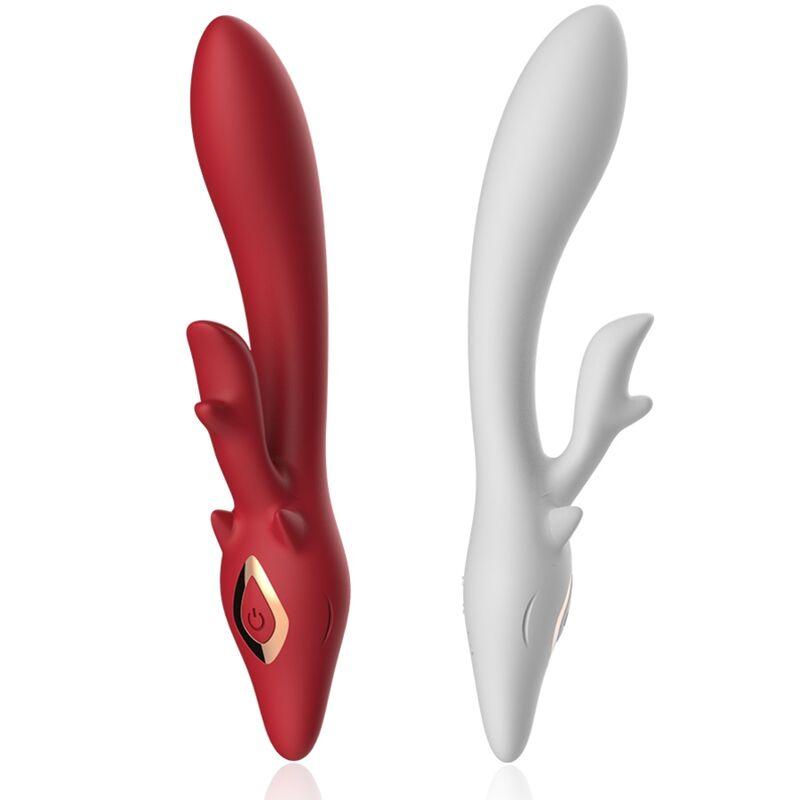 Armony - Elk Vibrator Rabbit Curved Red 3