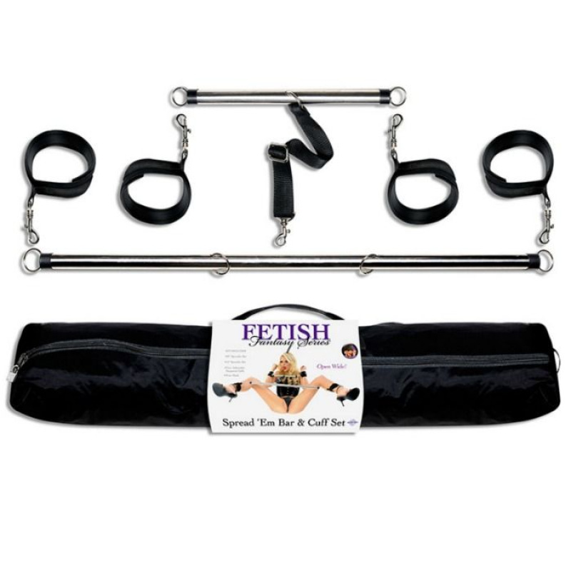 Fetish fantasy series - series spread em bar and cuff set 3