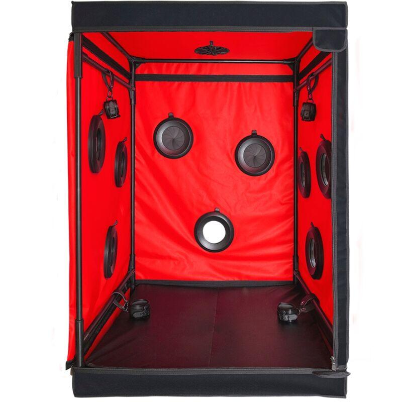 Secret dome - kink club cabin scandale black & red 10