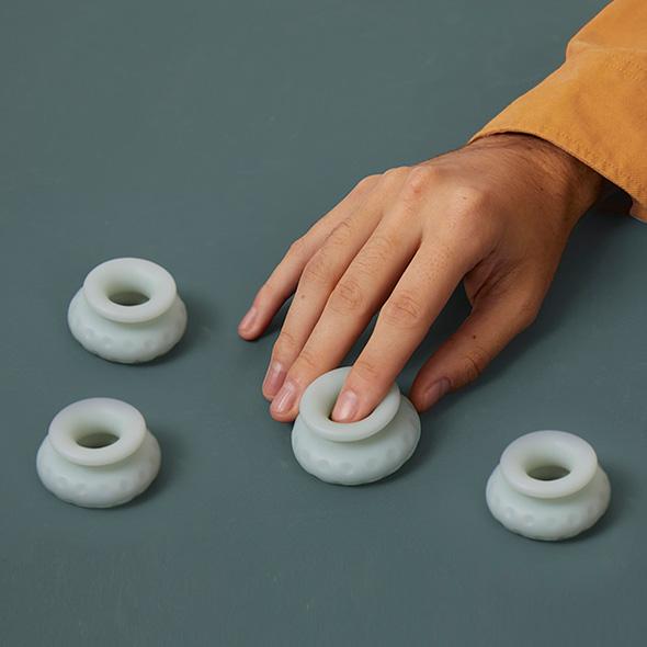 Ohnut - Classic Soft Buffer Rings (Set Of 4) Jade 3