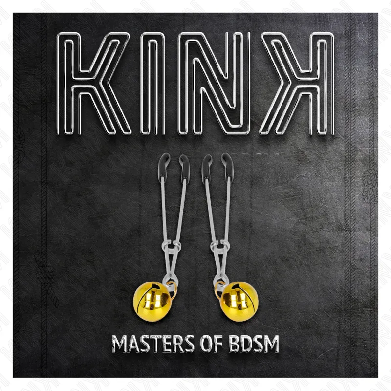 Kink - Thin Bell Nipple Clamps Gold 7 Cm 4