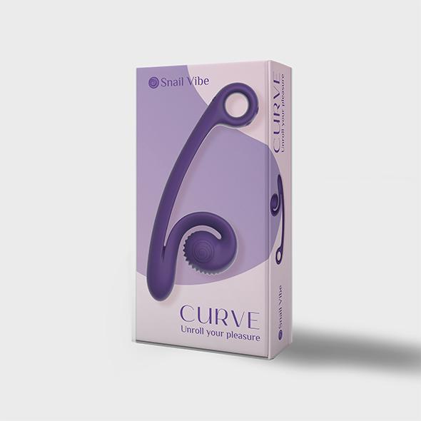 Snail Vibe - Curve Vibrator Purple 9