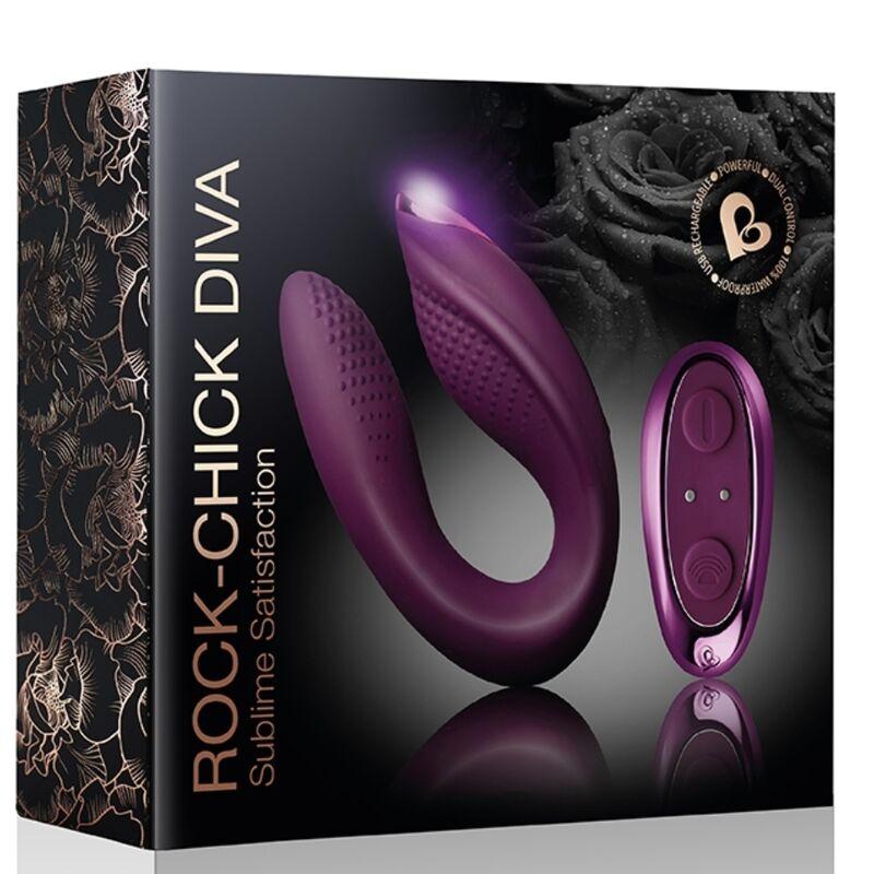 Rocks-Off Chick Diva Remote Control Toy For Couples