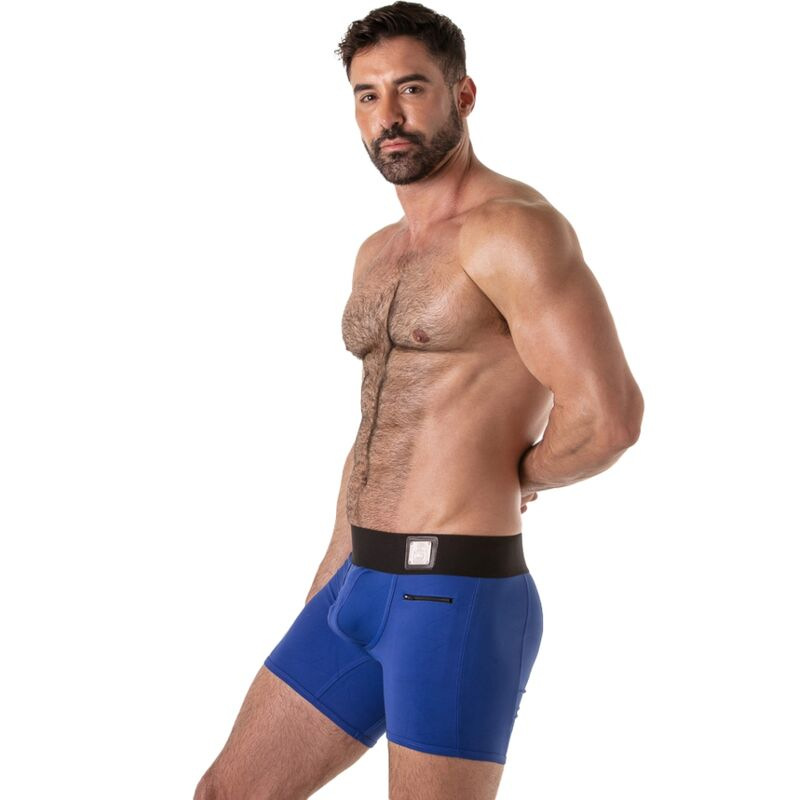Locker gear - wide waistband trunk blue l 1