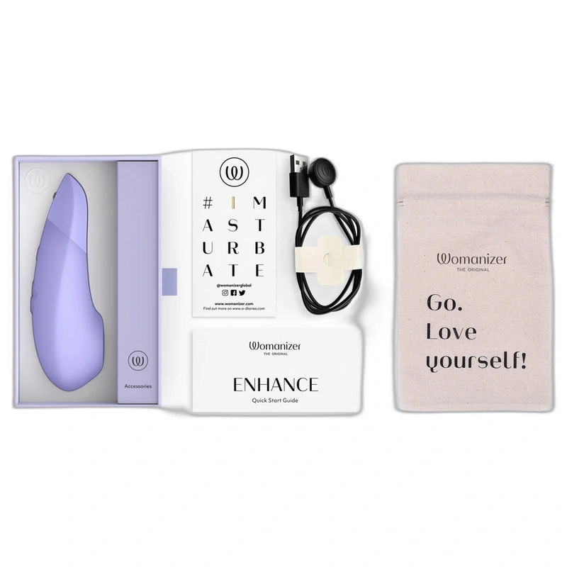 Womanizer - enhance clitorial stimulator lilac 10