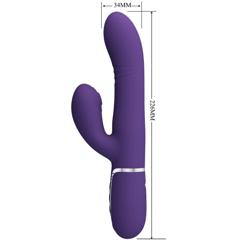 Pretty Love - Multifunction G-Spot Vibrator Purple