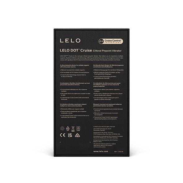 Lelo - Dot Cruise Clitoral Pinpoint Vibrator Lemon Sorbet 9