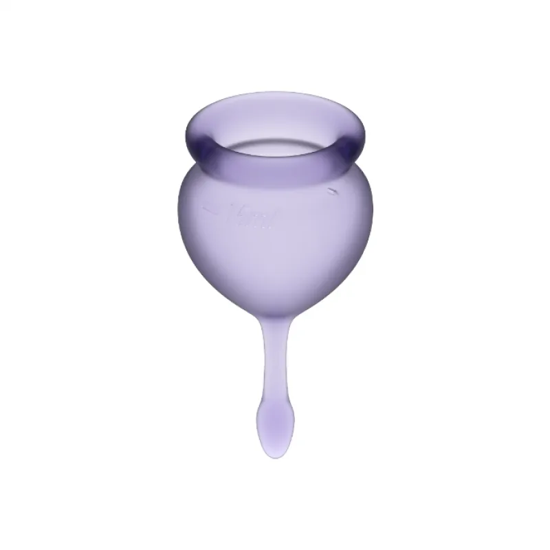 Satisfyer Feel Good Menstrual Cup Purple 15+20ml - Menštruačný Kalíšok